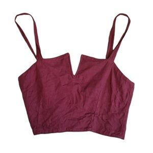 Sugar Candy‎ Mountain Brittany Linen Top